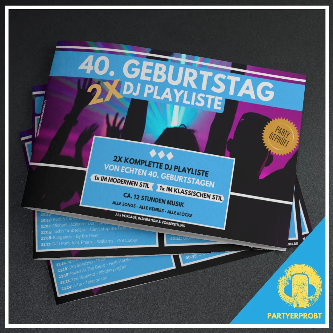 Cover: 40. Geburtstag